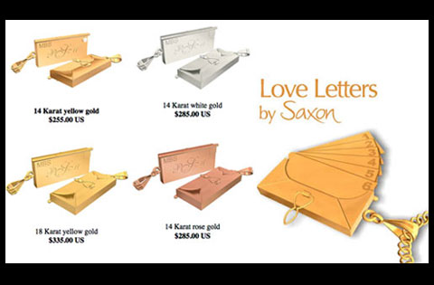 About LoveLetter Lockets created and designed by Michael B Saxon from Saxon Jewelers in Ohio